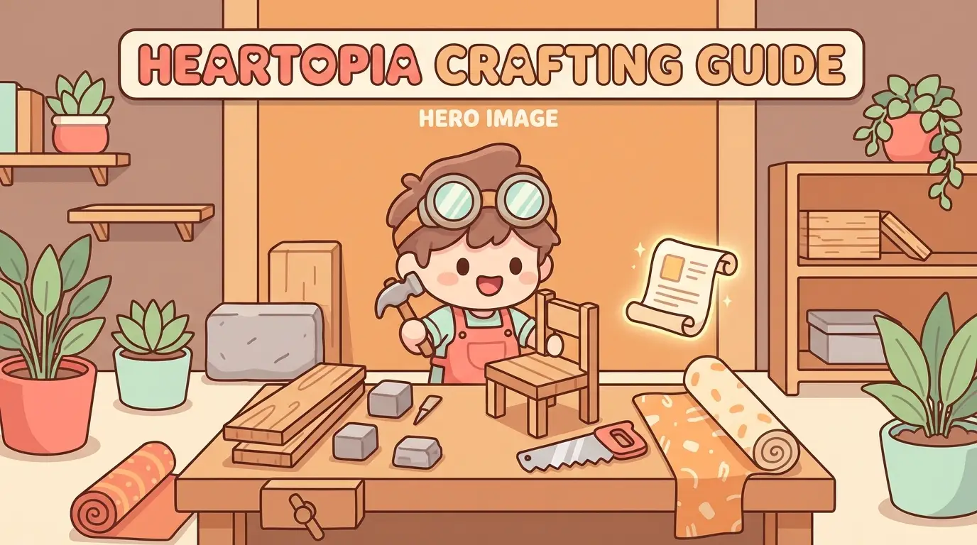 Crafting Guide - Recipes, Materials & Workbenches